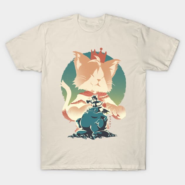 Shinra Spy Moggy T-Shirt by HyperTwenty